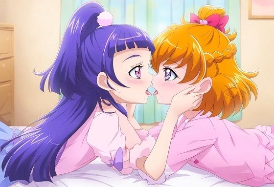 美少女たちの百合キスと女神たちのダブルフェラ【ぬぎかけぱんつ】