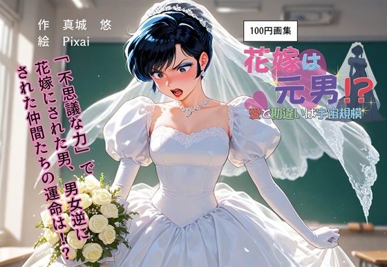 100円画集  花嫁は元男！？愛と勘違いは宇宙規模