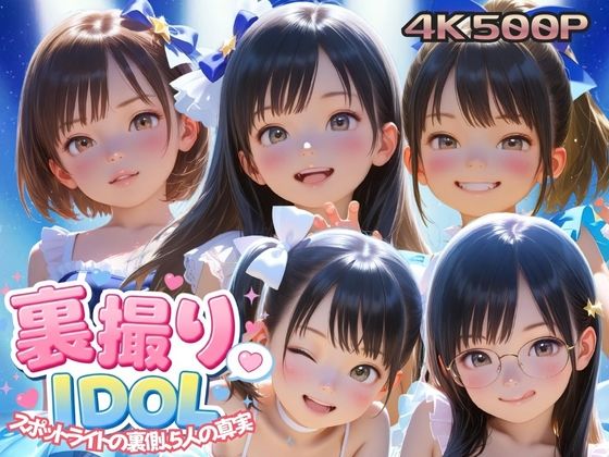 裏撮りIDOL vol.8 〜スポットライトの裏側、5人の真実〜