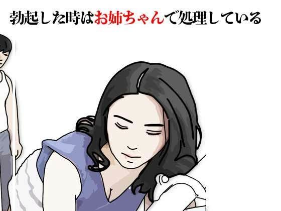 勃起した時はお姉ちゃんで処理している