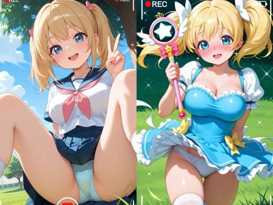 現役●●が撮影会でパンチラを撮られ生涯オカズ化3―魔法少女に変身してご奉仕―