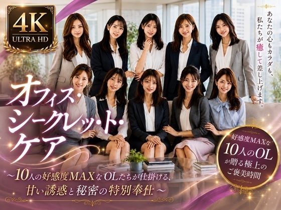 オフィス・シークレット・ケア 〜10人の好感度MAXなOLたちが仕掛ける、甘い誘惑と秘密の特別奉仕〜