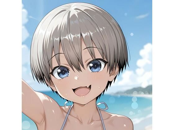 ［AIイラストCG］ 宇〇ちゃんと海でXXXしたい！