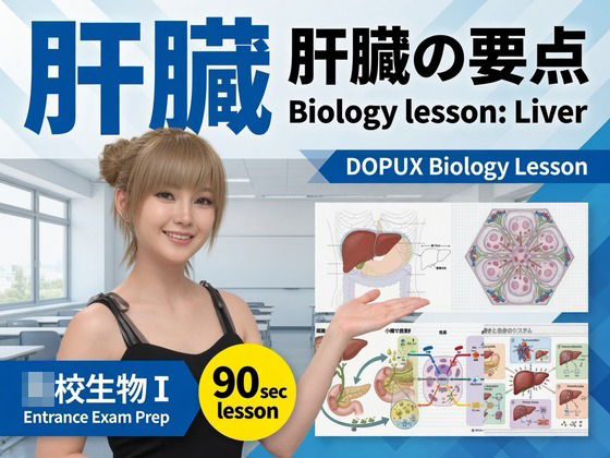 【▲20】パンチラガチャ★一ノ瀬廻里 大学に進学し強豪予備校『DOPUX（ドピュックス』で生物I，IIを教える名物講師に！（Vol.054:肝臓）
